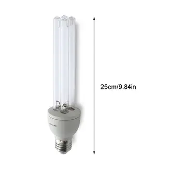 

15W/25W UV Germicidal Lamp 220V/50Hz E27 Screw Port Mobile Light Bulb Tubes for Home