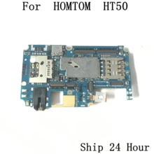 Б/у материнская плата 3g ram+ 32G rom материнская плата для HOMTOM HT50 MTK6737 четырехъядерный 5,5 дюймов 1280x720+ номер отслеживания