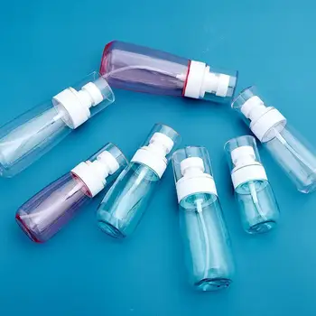 

Empty Refillable Plastic Spray Bottle Perfume 30/60/100ml Atomizer Small Portable Can Watering Cosmetic Container Aluminum V1Q3