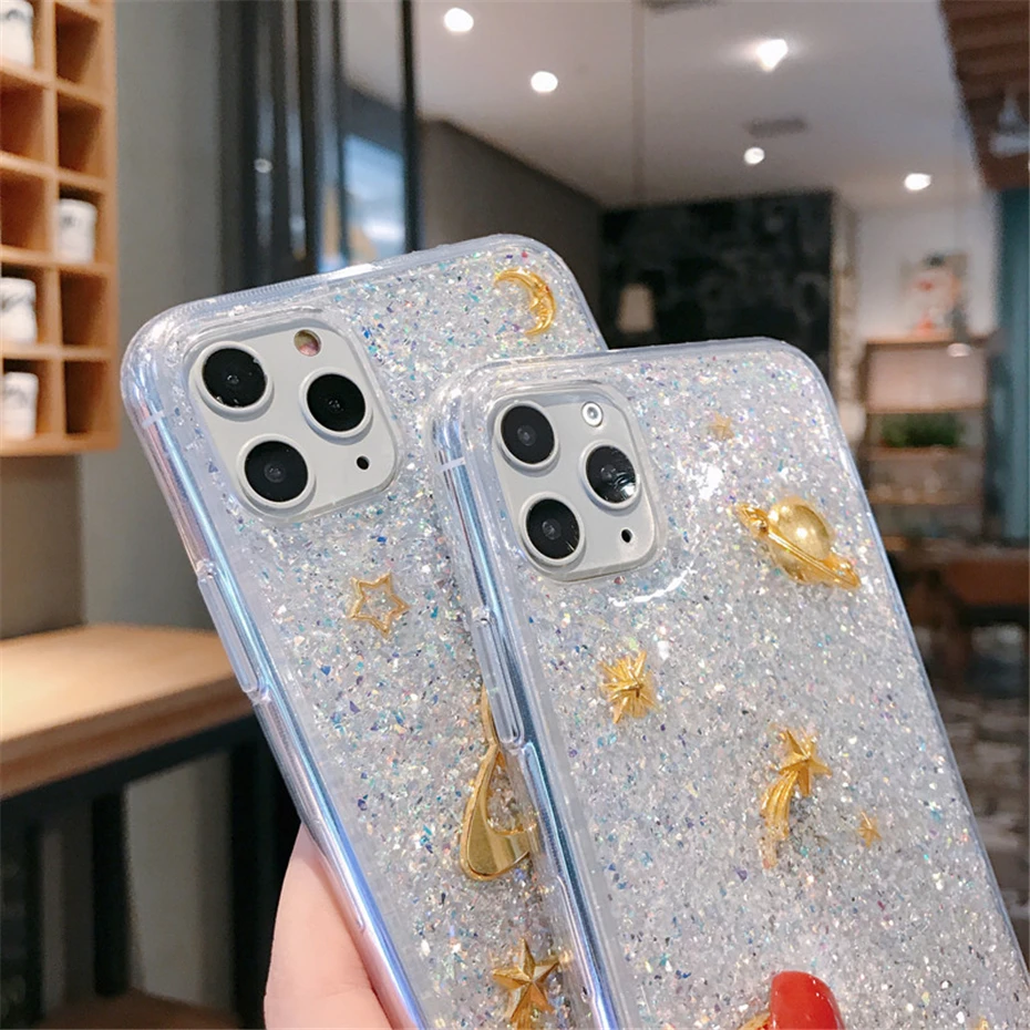 Qianliyao 3D космическая планета Луна Чехол для телефона для iphone 11 Pro Max XR XS Max для iphone X 7 8 6 6S Plus чехол s Мягкий силиконовый чехол