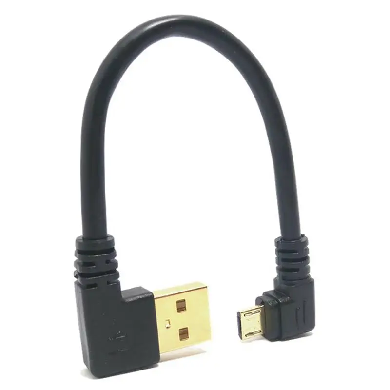 90 градусов микро USB кабель 3A быстрое зарядное устройство шнур Sony нейлон для Samsung
