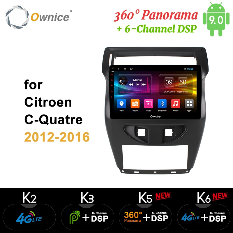 Cheap Ownice k3 k5 k6 10.1" Android 9.0 8 core Car DVD Player for Citroen C-Quatre 2012 2013 2016 GPS Navi 4G 360 Panorama DSP SPDIF 0 Cheap Ownice k3 k5 k6 10.1" Android 9.0 8 core Car DVD Player for Citroen C-Quatre 2012 2013 2016 GPS Navi 4G 360 Panorama DSP SPDIF 0