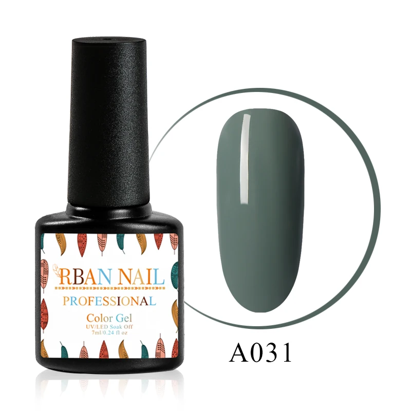 RBAN NAIL Naked Коричневая серия Гель-лак для ногтей 7 мл отмачиваемый осенний зимний лак для ногтей Полупостоянный лак для ногтей УФ-гель - Цвет: HHM30031