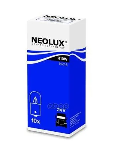 Лампа R10w 24v Ba15s 5xfs10 10w 24v Ba15s 5xfs10 Neolux арт. N246