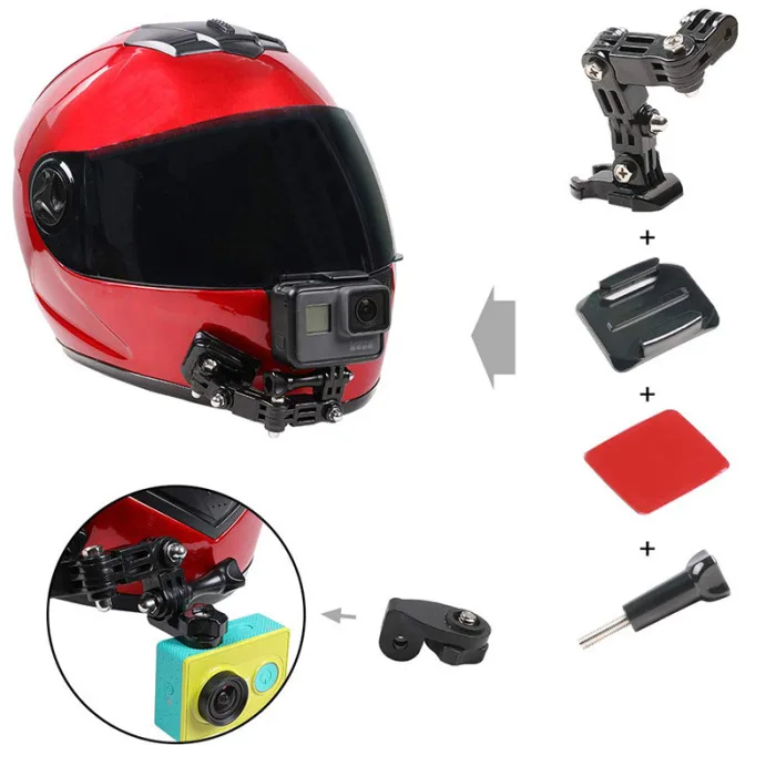 Мотоцикл шлем кронштейн с рюкзак клип комплект для GoPro Hero M8617