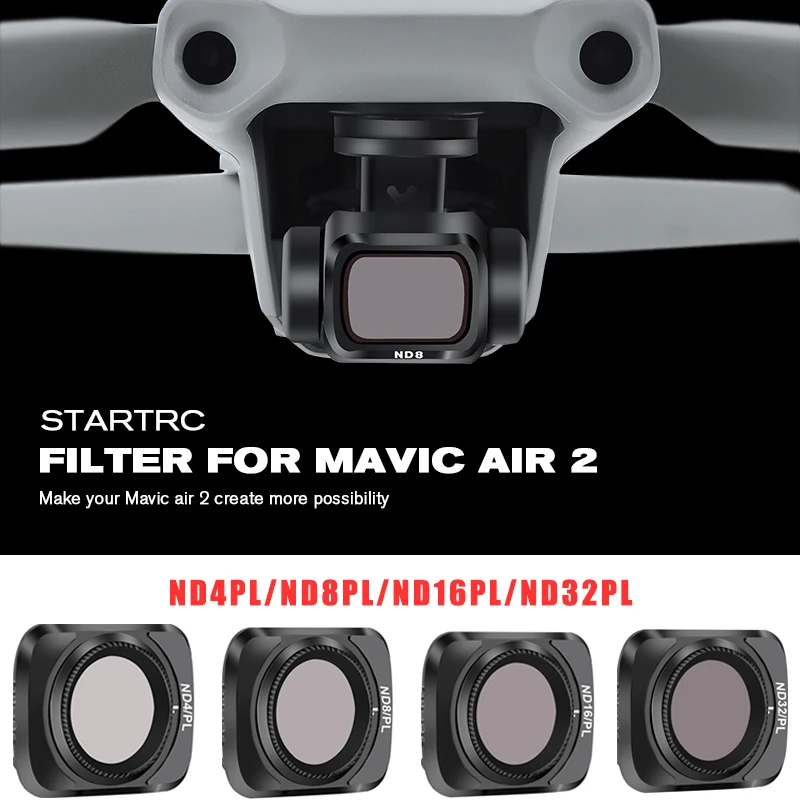Аксессуары для дрона Mavic air 2 фильтр ND4/8/16/32 PL УФ защитные фильтры камеры DJI