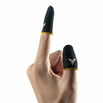 

FAST!!! 2 Finger for phone gaming Sleeve Sweat Proof Finger Cover mobile phone tablet PUBG Game Touch Screen Thumb