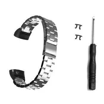 

Quick Release Soild Stainless Steel Wrist Band Watch Strap Bracelet Replacement for huawei Band 3/3 Pro Smart Watch Accessories