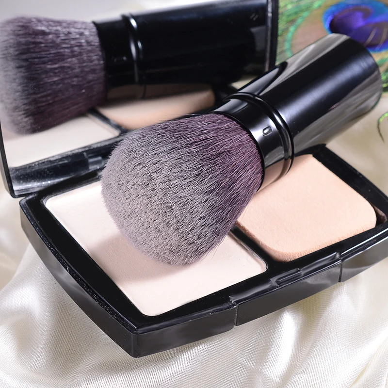 Portable Mini Foundation Makeup Brush Retractable Loose Powder Blush Brush  Kabuki Brush Face Brushes Beauty Cosmetic Travel Tool - AliExpress
