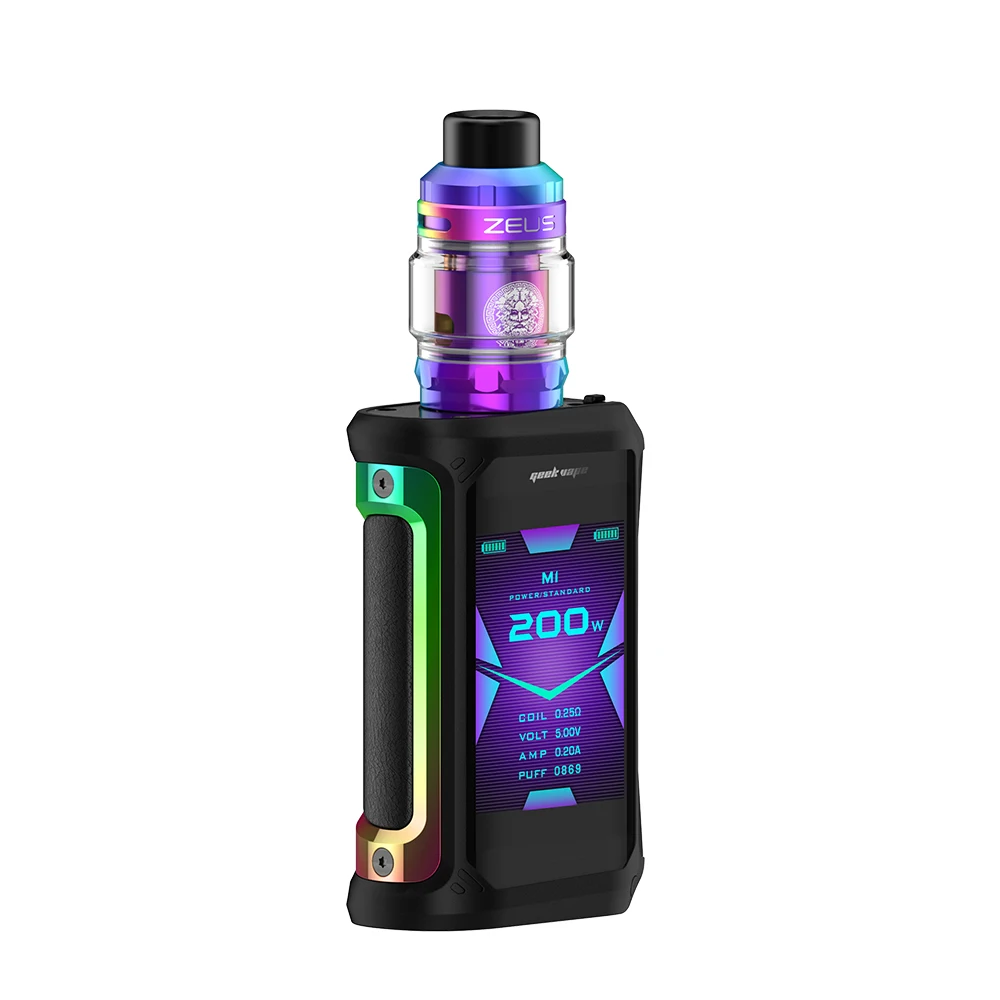 Оригинальная Geekvape Aegis X с 200 Вт Максимальная мощность по Двойной 18650 Батарея и Zeus