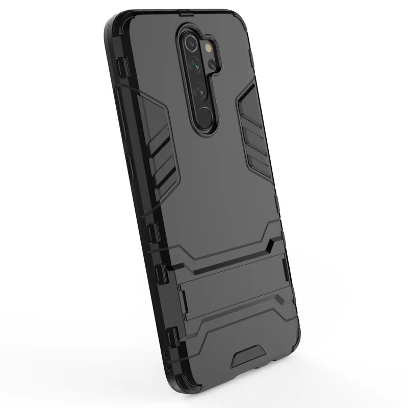 Чехол для Xiaomi Redmi Note 8 Pro, задняя крышка для телефона Xiaomi Redmi Note8 Pro, устойчивый к падению отпечатков пальцев, чехол с подставкой
