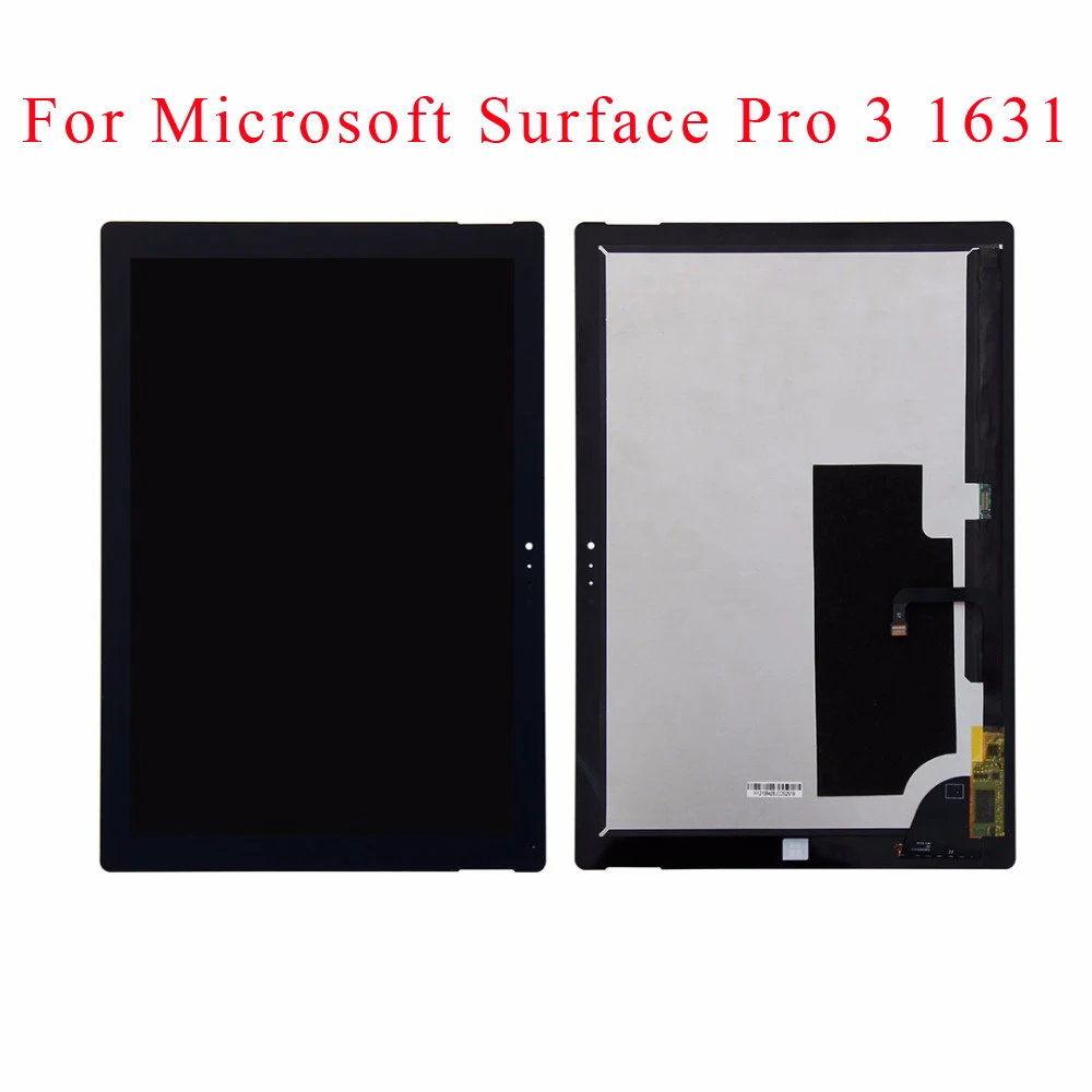 100% протестированный ЖК дисплей для Microsoft Surface Pro 3 (1631) TOM12H20 V1.1 LTL120 с сенсорным