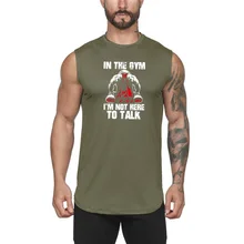 Тренировки хлопок мужская майка мускулатуры Спортивная одежда Бодибилдинг модный бренд Фитнес синглеты без рукавов жилет для мужчин; рубашка