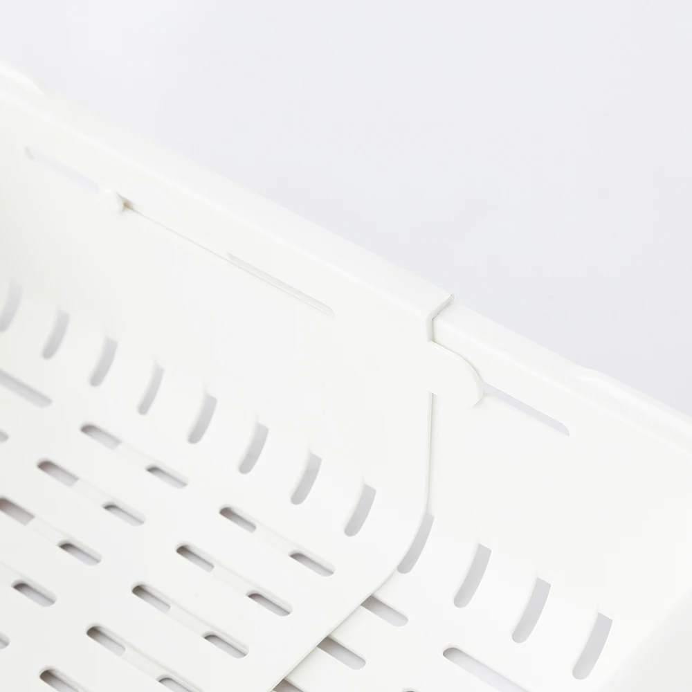 Retractable Kitchen Sink Drain Rack Plastic Tableware Shelf Home Dish Rack Vegetable Storage Rack Plate Dish Cutlery Strainers