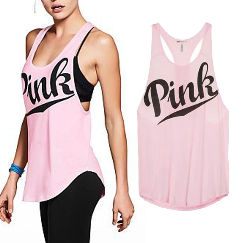 Women Yoga Vest Fitness Stretch Workout Sleeveless Tank Tops Summer Casual Loose Sportswear yoga top sports tank