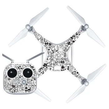 

Cool Graffiti Style Vinyl Skin Sticker for DJI Phantom 4 Drone And Remote Controller 0205
