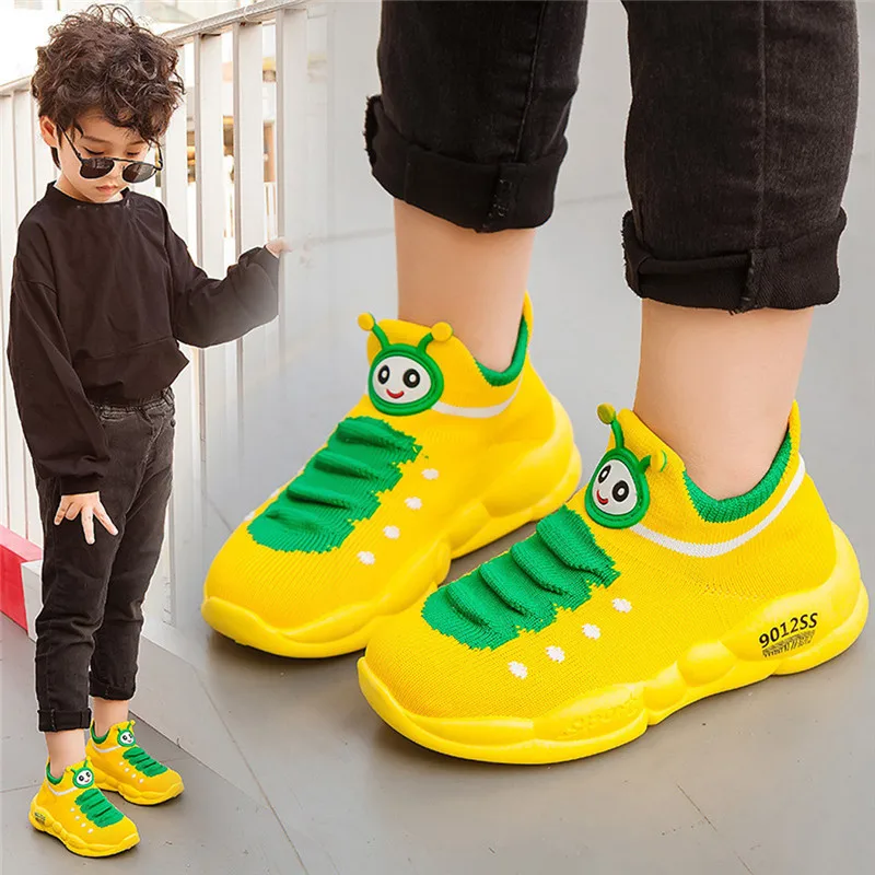 kids shoes Girls Boys Sport Stretch Mesh Shoes Cartoon Infant Kids Baby Running Sneakers sapato infantil  #4S30 (7)