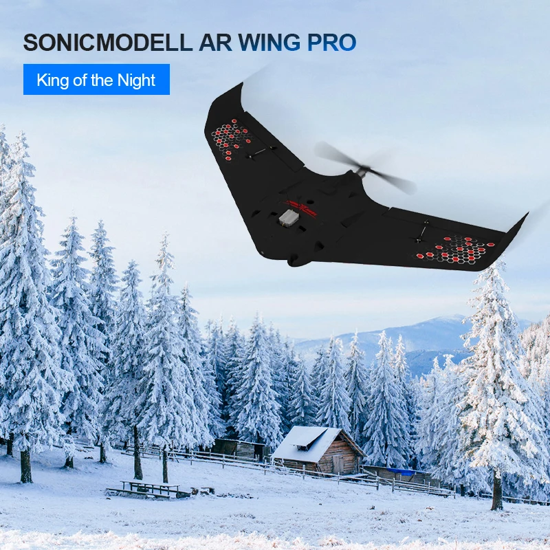 Review Beginner Electric Sonicmodell AR Wing Pro RC Airplane Drone