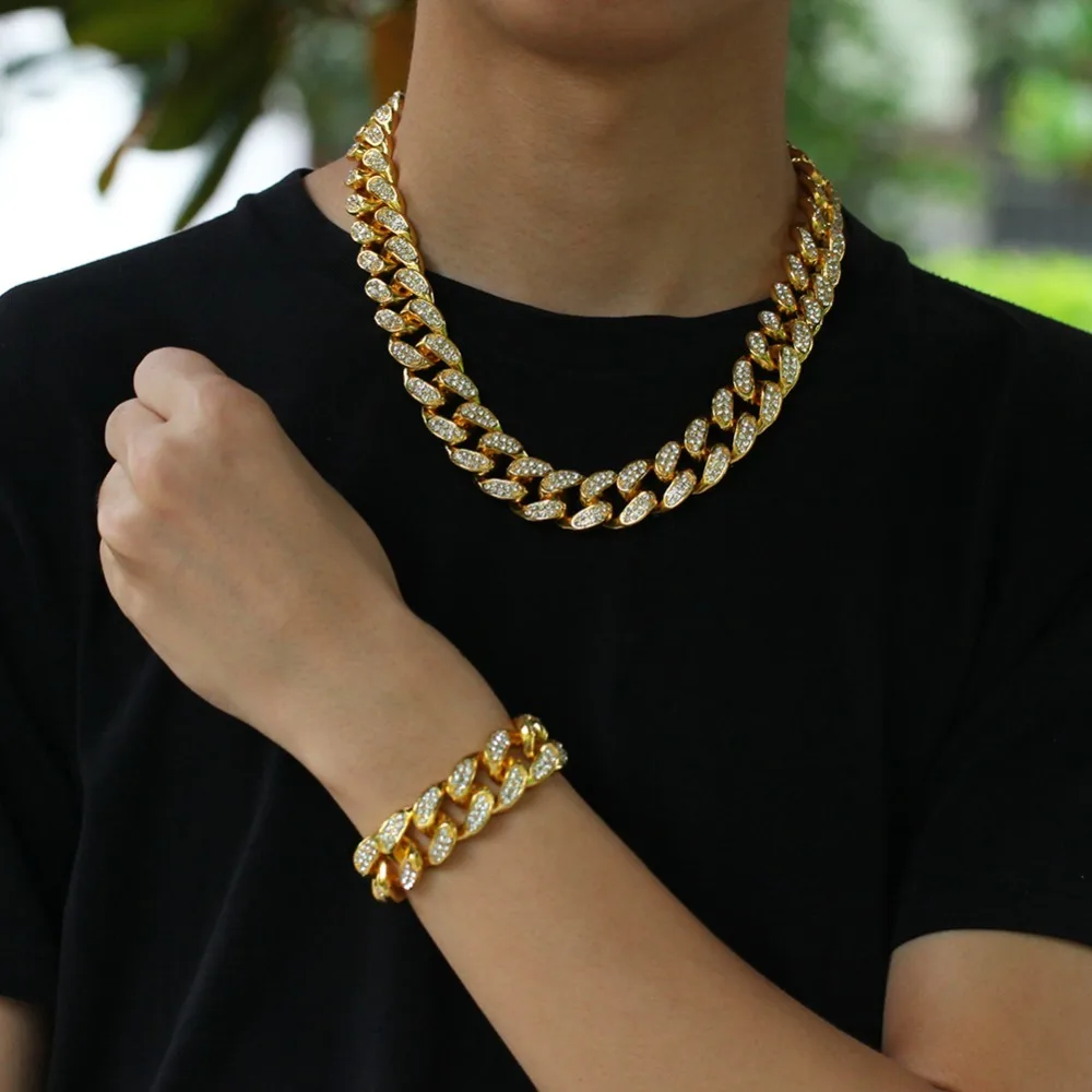 & pulseira conjunto venda quente o rei hiphop