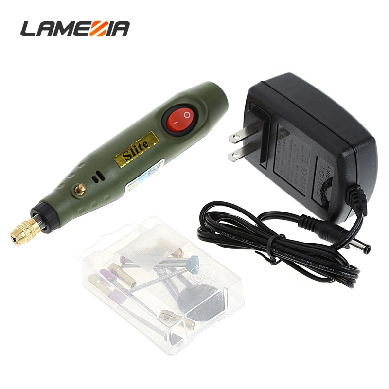 

LAMEZIA 220V High Quality Micro Electric Drill Engraving Machine Power Tools Group Mini Mill