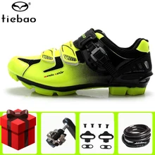 TIEBAO sapatilha ciclismo mtb велосипедная обувь добавить педаль SPD набор мужские кроссовки zapatillas deportivas hombre обувь для горного велосипеда