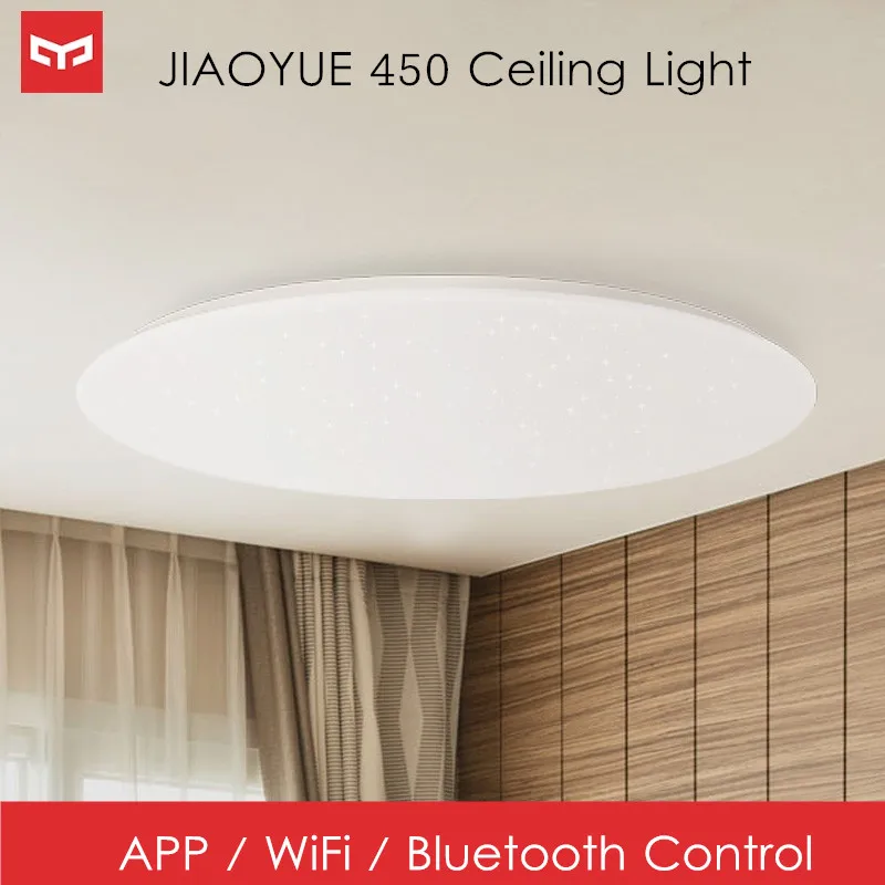 Потолочный светильник Yee JIAOYUE 450 мм светодиодный умный пыленепроницаемый Bluetooth