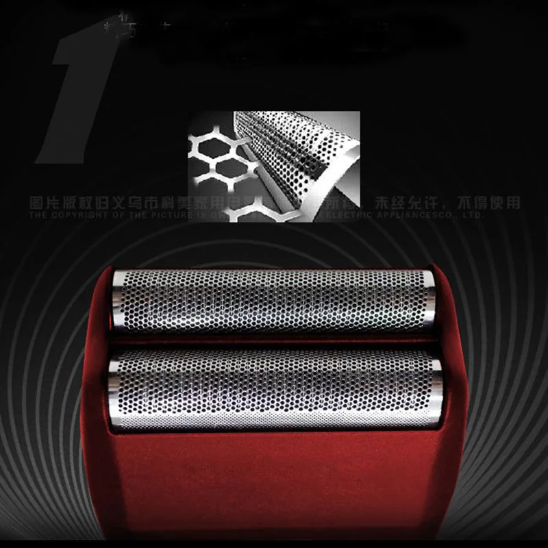 Kemei Electric Cordless Shaver Perfect Perrect Cut Twin Men Razor Floating Blade with Pop-up Trimmer Blade Rechargeable KM-1123 2