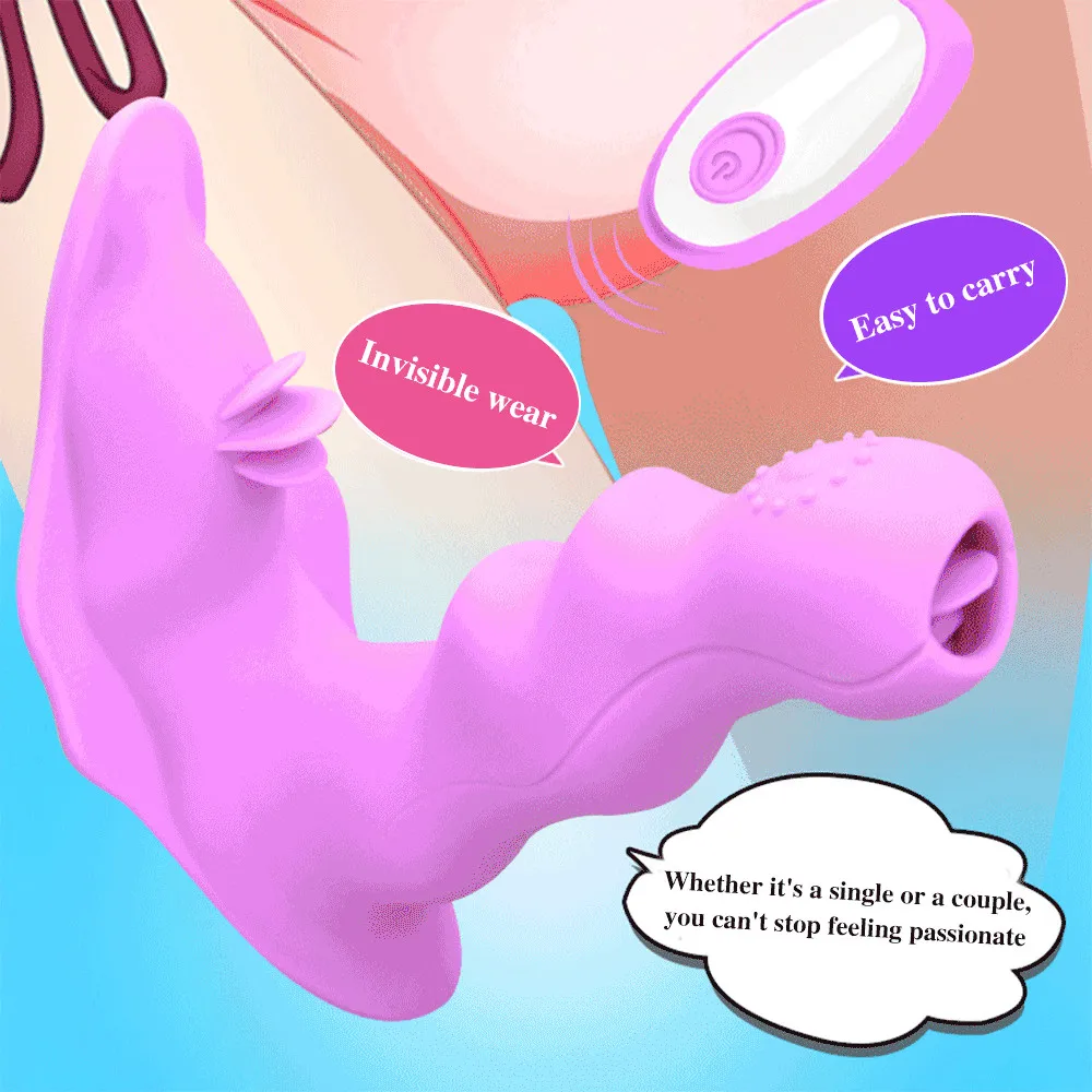Wearable Panties Dildo Vibrator For Women Vagina Licking Wireless Remote Vibrators Adult Sex Toys For Adults Clitoris Stimulator (2)