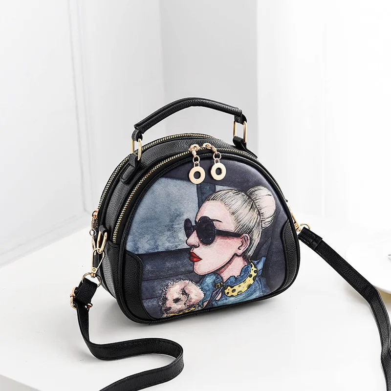 

Bag 2019 New Style Fashion WOMEN'S Bag Classic Stereotypes Sweet Ladies' WOMEN'S Bag Crossbody/shoulder Bag Handbag