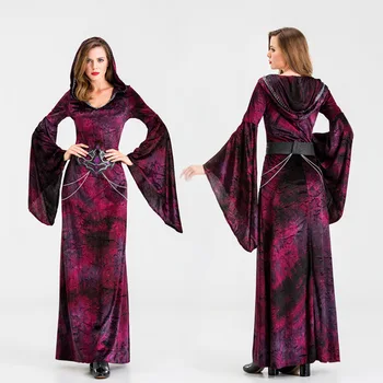 

Dancing Stage Costumes Retro Nobil Vampire Queen Costume Halloween Party Performance Cosplay Sportswear