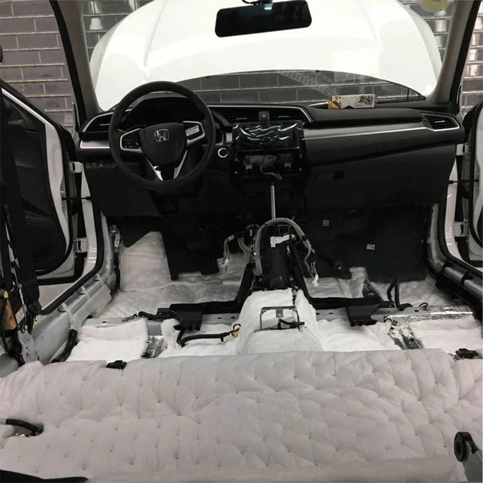Автомобильный звукоизоляционный коврик, звукоизоляционная акустическая амортизирующая пена для Infiniti Buick peugeot 307 206 407 301 Seat Leon Lexus chery Saab