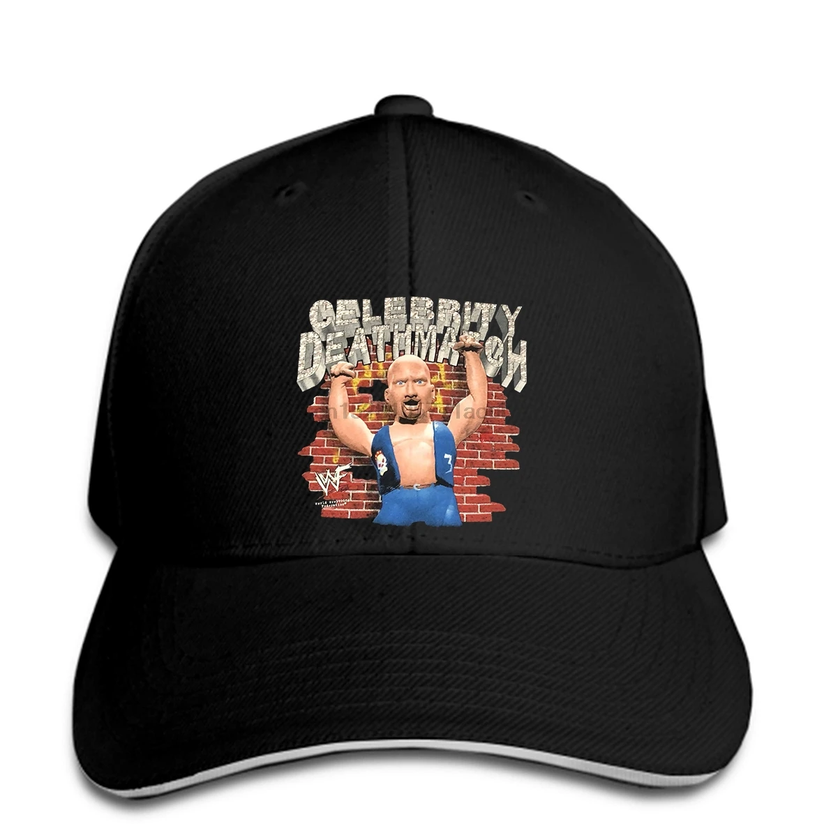 Baseball cap Vintage RARE 1998 WWF MTV Celebrity Deathmatch USA | Аксессуары для одежды