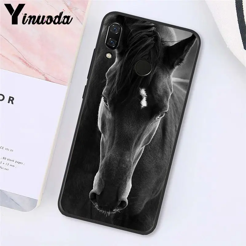 Horse Animal Running Printed