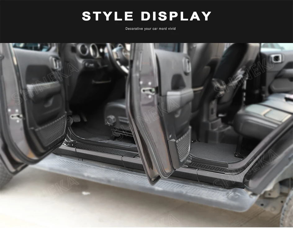 Порог для Jeep Wrangler Gladiator JT Накладка на порог, защита для входа, добро пожаловать, педаль для Jeep Wrangler JL