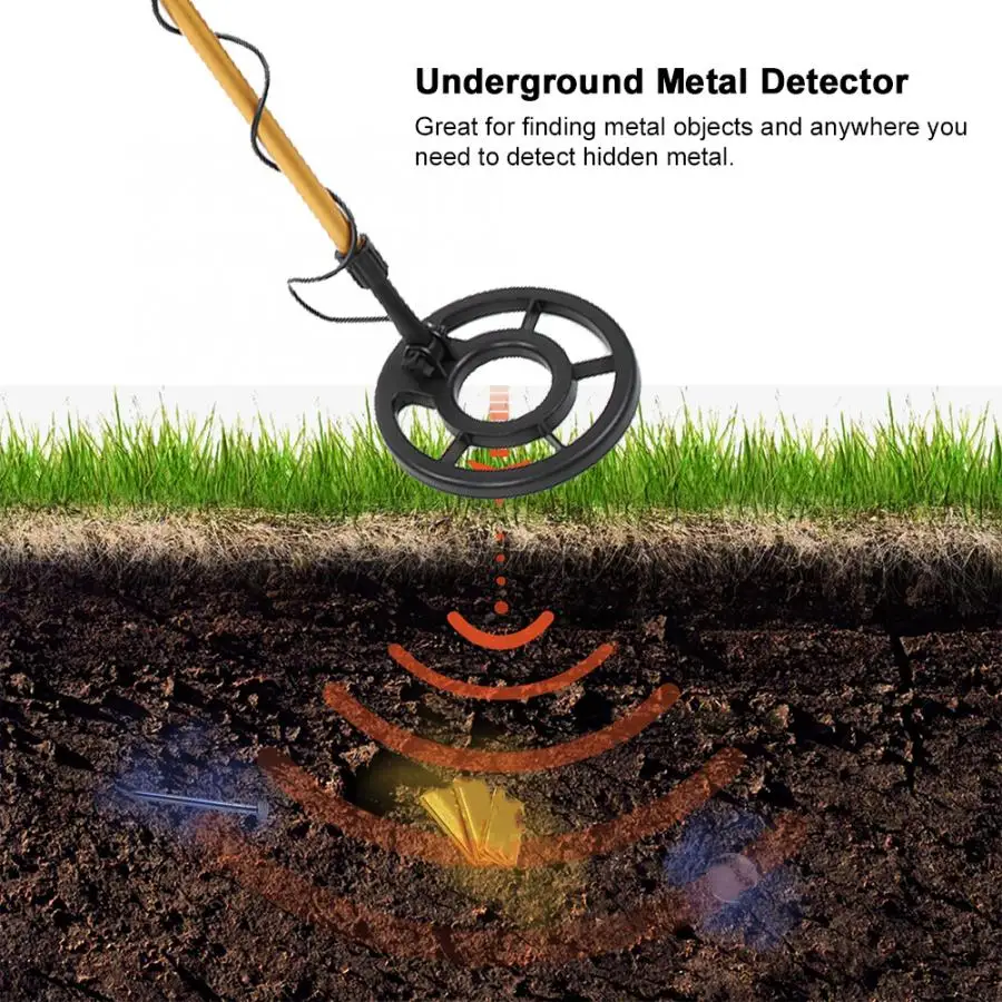 Безопасность металлоискатели M910 ЖК-металлодетектор ручной подземный сканер сокровища искатель инструмент 5 режимов dedektor Лидер продаж