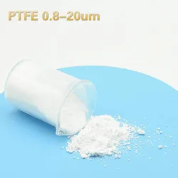 Poudre de PTFE 0.8 20.0 microns, 100% vierge, paraffine, poudre ultra fine pour chaîne de lubrification à sec 