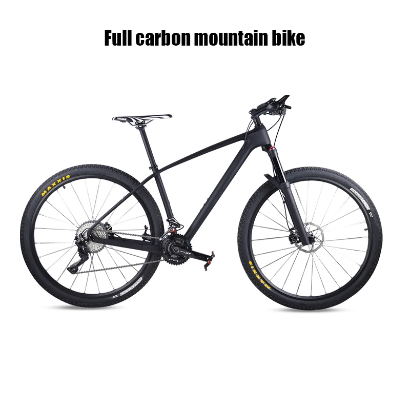 Complete MTB Bicycle full Mountain Bike New Carbon Fiber Mountain Bike 33s 30s 22s 11s single Speed 29\