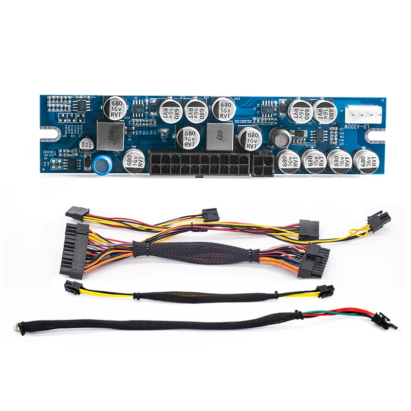 DC ATX PSU 12 В 300 Вт Пико переключатель Pico 24pin MINI ITX автомобильный добыча PC Питание для