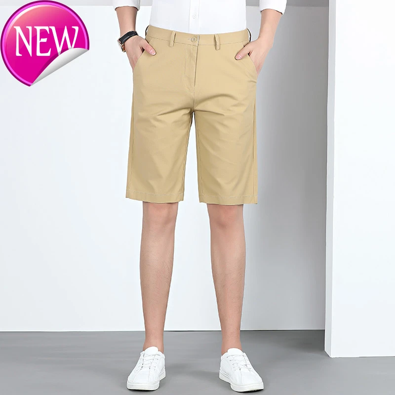 khaki shorts business casual