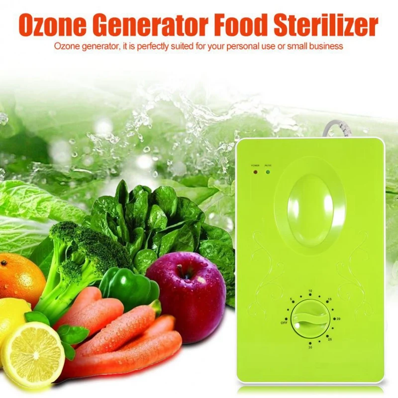 

Multi-Function Ozone Generator Air Purifier Detoxification Machine Oxygen Washing Machine(Eu Plug+US Plug)