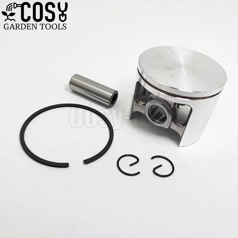 TOPINCN Piston Rings Kit Easy for Replacement for HUSQVARNA 266 XP 268 Special Chainsaw Accessories 50mm 