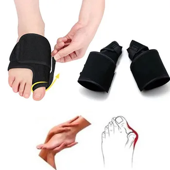 

2x Big Toe Bunion Splint Straightener Corrector Hallux Valgus Relief Foot Pain