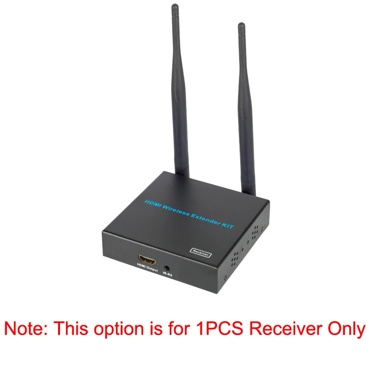 100 м беспроводной Wi-Fi HDMI удлинитель 1 передатчик TX до 4 приемник RX 1080P 60Hz HD tv локальная петля-выход HDMI удлинитель DVD ПК к ТВ - Цвет: Only 1 RX