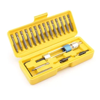 

20pcs Multifunctional Screwdriver Adapter Head Bit Set High Speed Steel Drill Bit For Electric Power Drill Carpenter DIY New