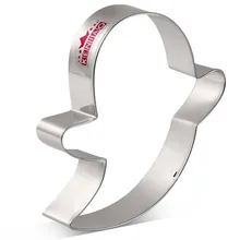 KENIAO Ghost резак для печенья на Хэллоуин вечерние-10x10 см-бисквит/помадка/резак для выпечки-нержавеющая сталь