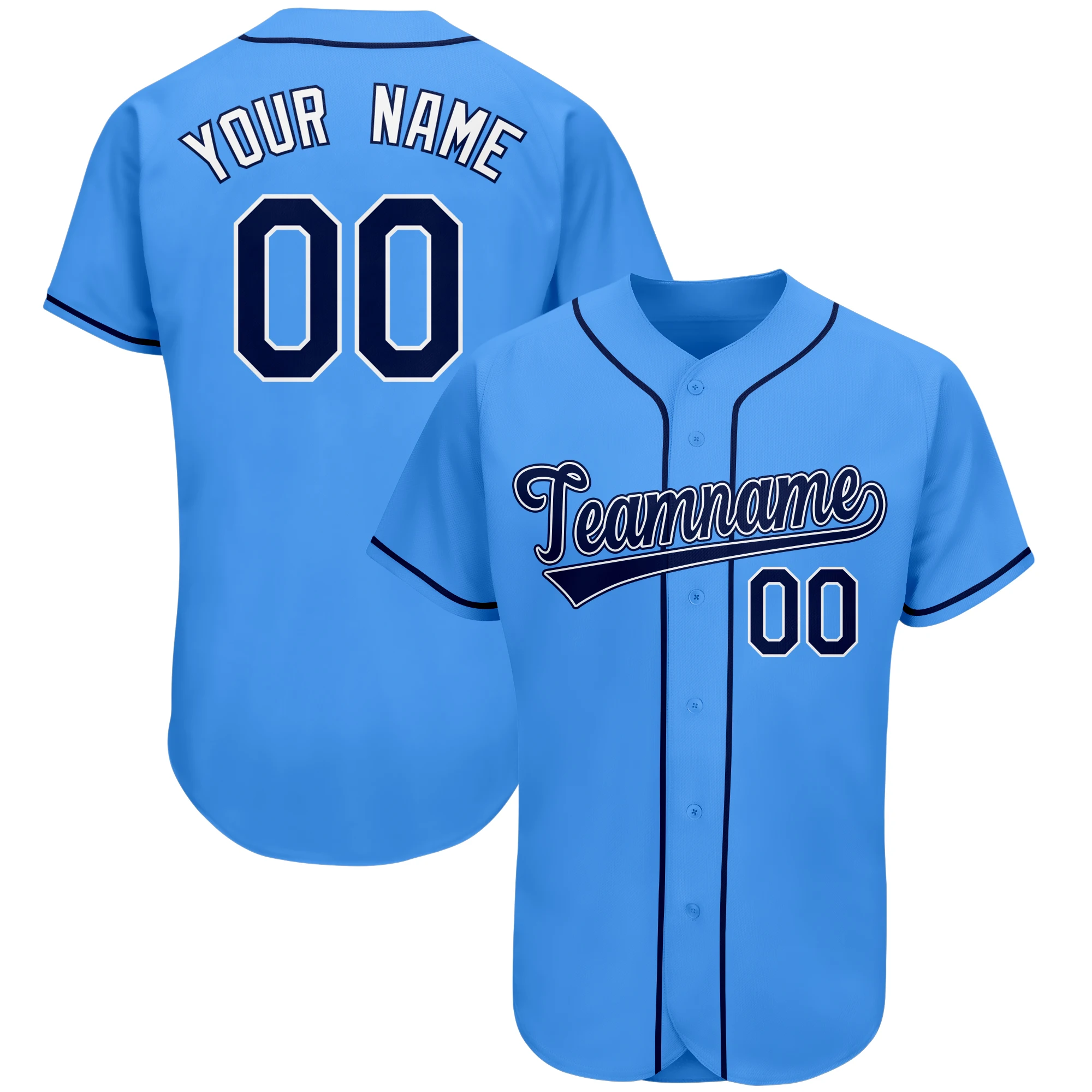 Baseball Jersey Embroidered Team Name/Number Breathable Soft Short-sleeve Hip Hop Streetwear for Men/Women/Youth Big size