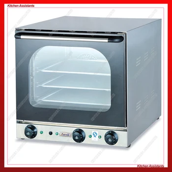 

EB4A 4 Trays Electric double fan Convection Oven with timer Commercial Use Bakery Deck Oven Stainless Steel