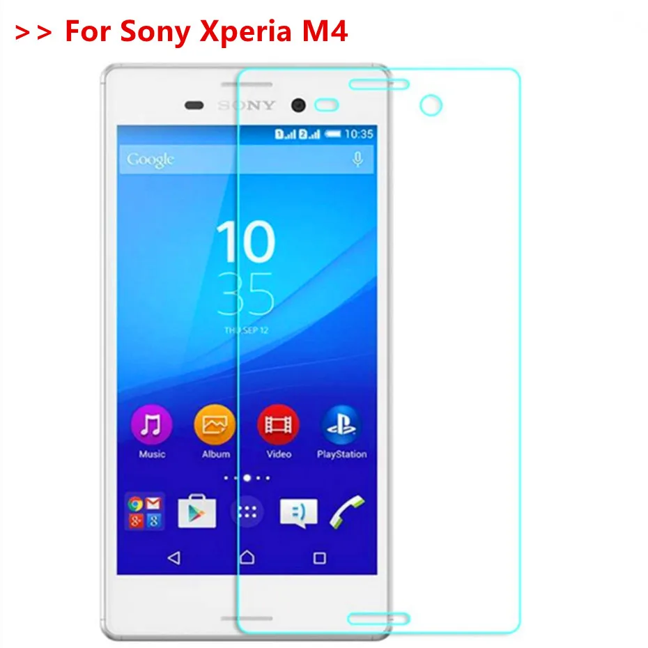 

Ultra-thin protective glass for Sony Xperia M4 Screen Protector Tempered Glass Film on Sony M4 Aqua E2303 E2306 E2353 Dual 5.0'