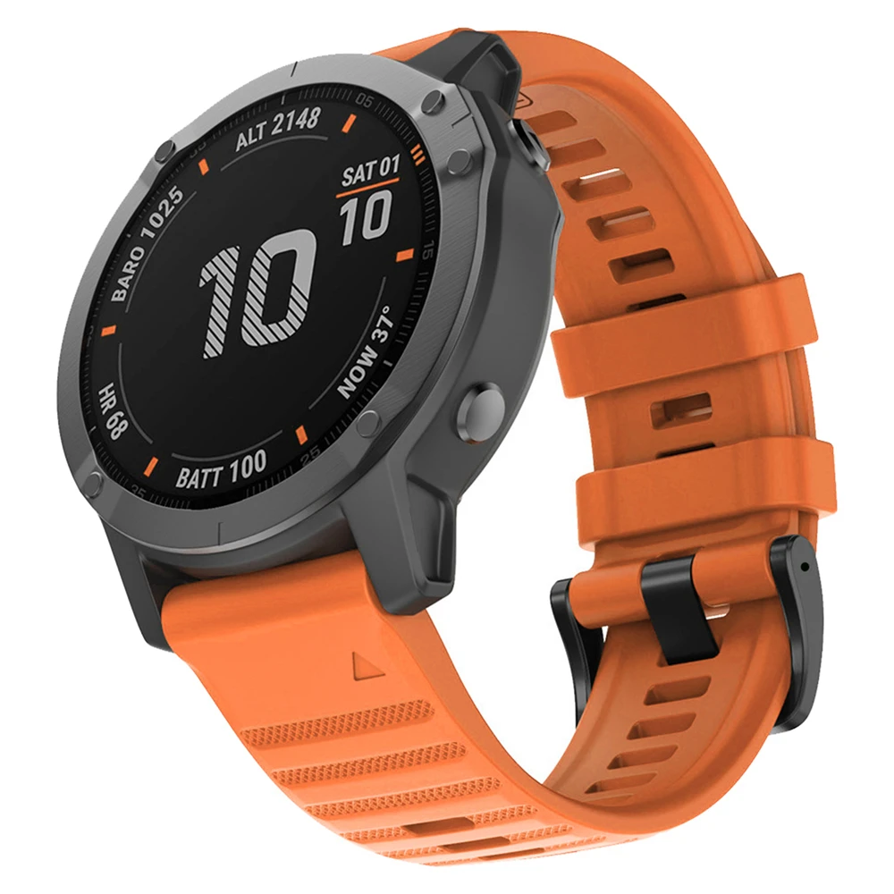Ремешок наручные силиконовые часы для Garmin Fenix6X / Fenix5X FeniX3 HR/D2/спуск