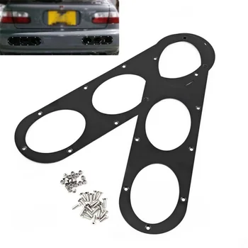 

Rear Bumper Diffuser Panels Aluminum Alloy Replacement Accessories 390*103mm